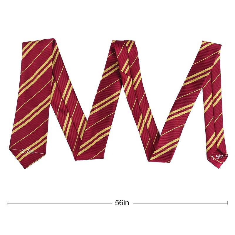 Tinabless Striped Tie (2 Packs), Cosplay Costumes Accessories for Halloween and Christmas - Image 3